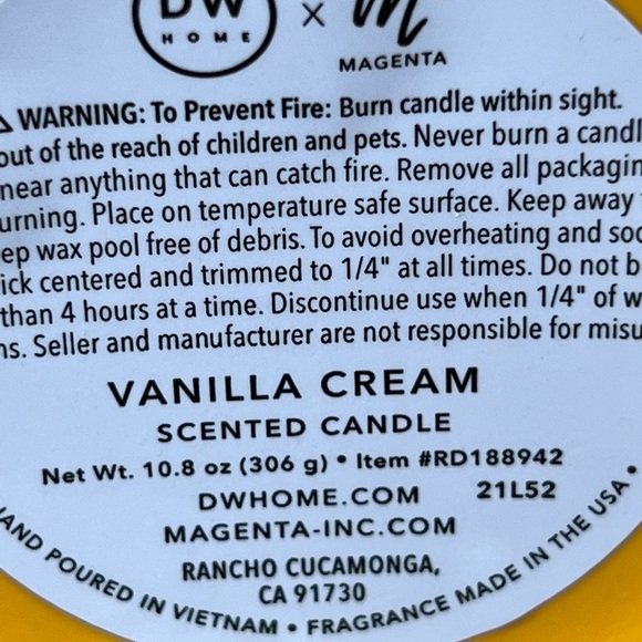 🆕 Rae Dunn | "VANILLA" Ice Cream Cone Candle! - Picture 7 of 10